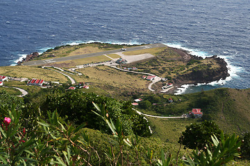 Image showing Saba island in the Caribbean