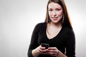 Image showing Businesswoman on the phone