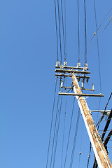 Image showing Telegraph pole