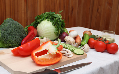 Image showing Salad ingredients