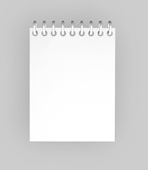 Image showing blank white page