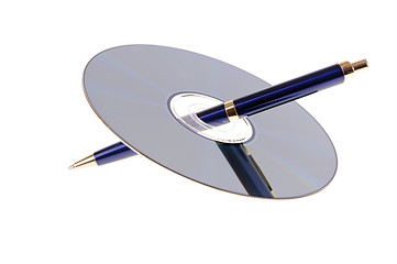 Image showing pen with disk