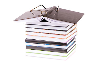 Image showing stack books