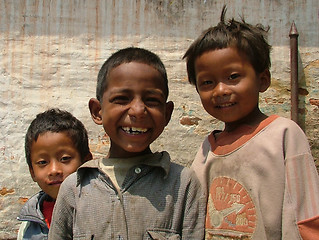 Image showing Smiling children