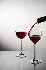 Image showing Red wine