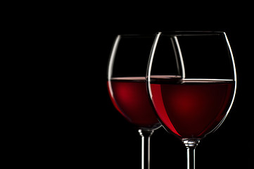 Image showing Red wine