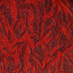 Image showing flaming red paper