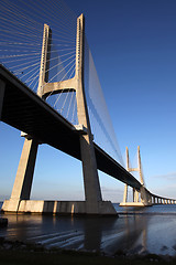 Image showing Ponte Vasco da Gama in Lisbon