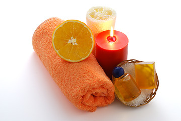 Image showing Orange flavored SPA