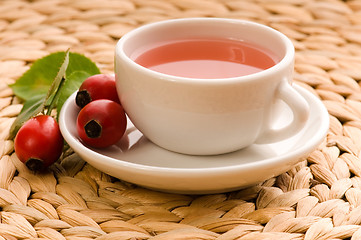 Image showing rose hip tea 