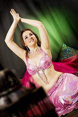 Image showing oriental dancer woman