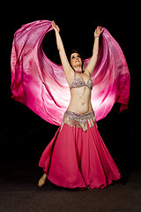 Image showing oriental dancer woman