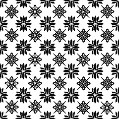 Image showing Seamless floral pattern 