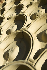 Image showing architectural element. antonio gaudi. barcelona, spain