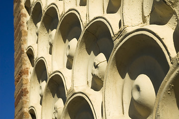 Image showing architectural element. antonio gaudi. barcelona, spain