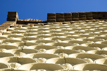 Image showing architectural element. antonio gaudi. barcelona, spain