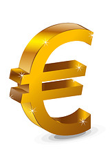 Image showing vector euro symbol