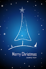 Image showing merry christmas card