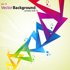 Image showing abstract vector background