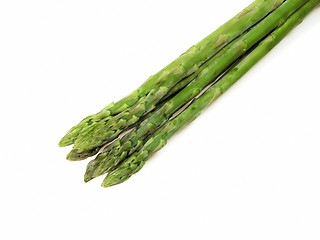 Image showing Asparagus bunch