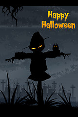 Image showing halloween scarecrow