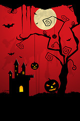 Image showing scary halloween night