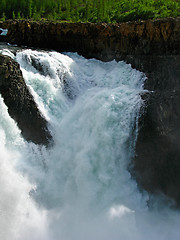 Image showing Kutamarakan river waterfall