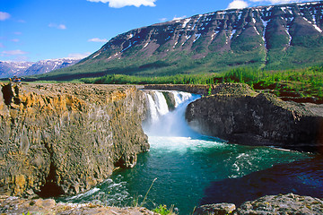 Image showing Kutamarakan river waterfall