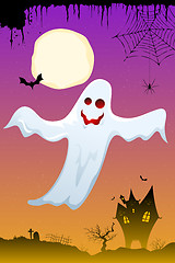 Image showing halloween ghost