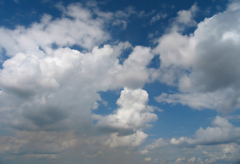 Image showing Cumulus clouds