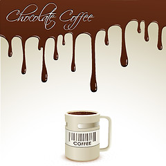 Image showing cholcolate coffee