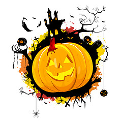 Image showing halloween pumpkin