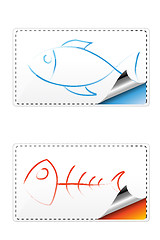 Image showing fishy sticker