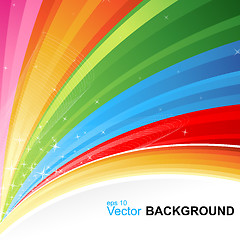 Image showing colorful vector background