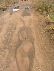 Image showing Water drawing
