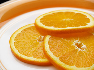 Image showing orange slices