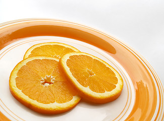 Image showing orange slices