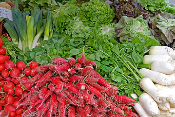 Image showing vegetables market