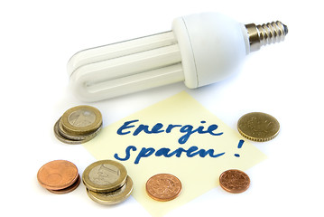 Image showing energy saving lamps