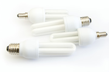 Image showing energy saving lamps