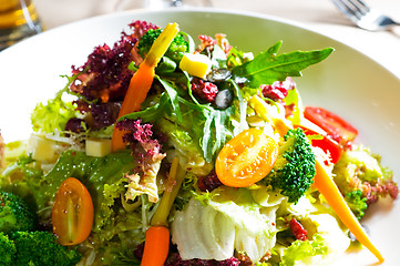 Image showing fresh mixed salad