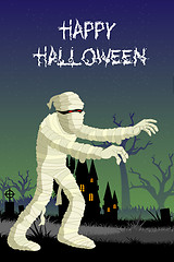 Image showing halloween mummy