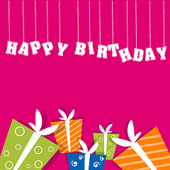 Image showing birthday card