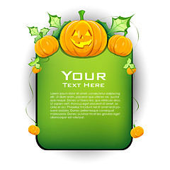 Image showing halloween template