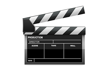 Image showing clapper board