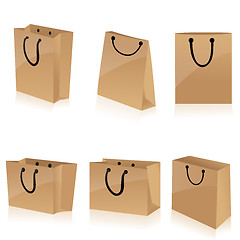 Image showing eco friendly shopping bags