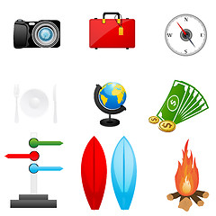 Image showing travel icon