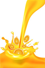 Image showing orange juice