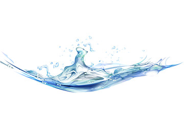 Image showing splash of water