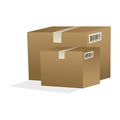 Image showing cardboard box